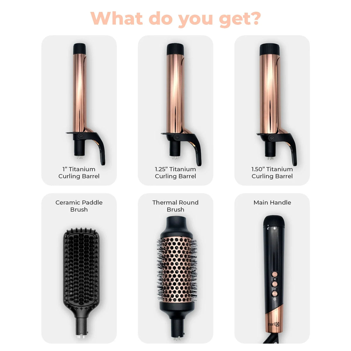 CURLQ CURLING IRON