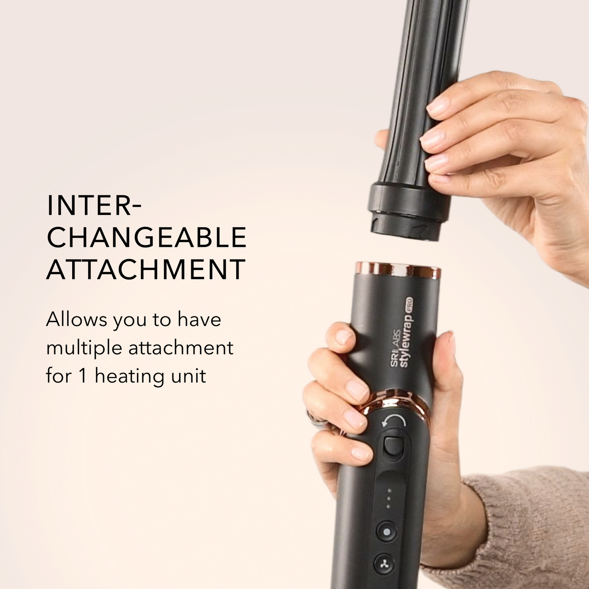 SRI StyleWrap Pro 6-in-1 Coanda Air Multi-Styler
